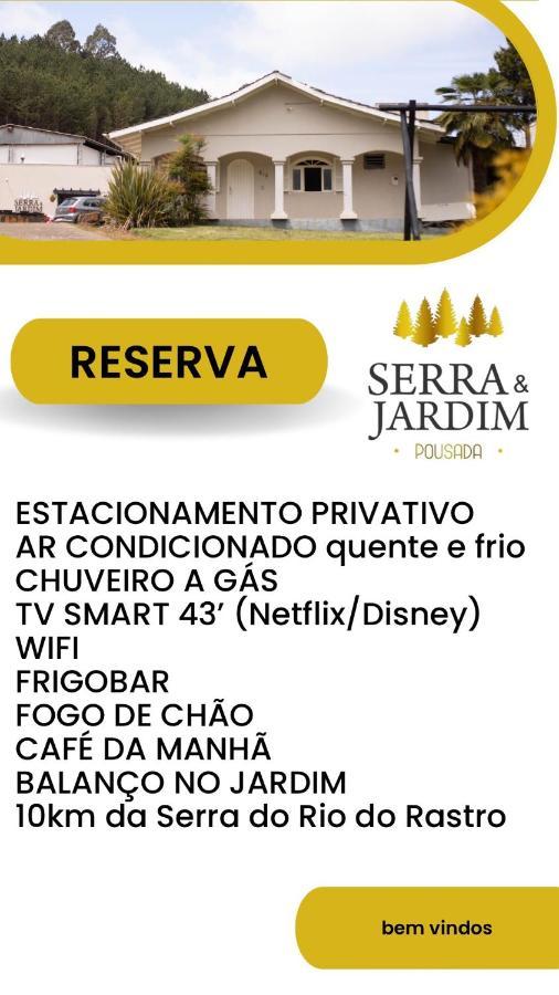 Pousada Serra & Jardim Bom Jardim da Serra Esterno foto